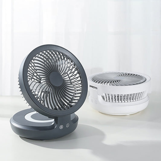 Wireless Suspension Air Circulation Small Fan Charging Folding Desktop