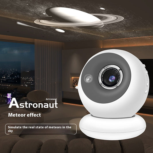 Dynamic Meteor Starry Sky Noise Bluetooth Audio Atmosphere Small Night Lamp